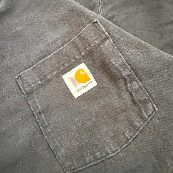 Carhartt Pocket Tee Black - Picture 2 of 4